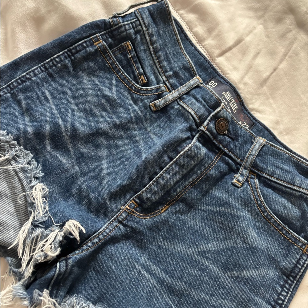 Hollister Blue Jean Shorts